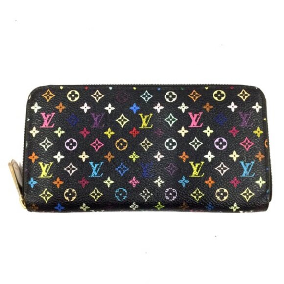 Louis Vuitton Handbags - Authentic Louis Vuitton Monogram Multicolor Zippy Wallet Black Pink